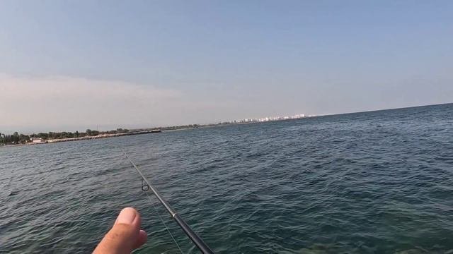 Рыба есть! Ловля на бомбарду в Турции.
