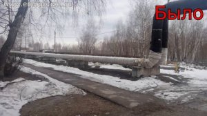 Когда МУП продолжает работать хорошо 3 Изоляция теплотрассы по улице Цилиндры и кожухи из оцинковк