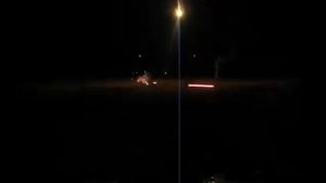 Трассеры ночью