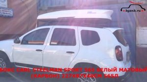 Рено Дастер (Renault Duster II) 2015- с автобоксом Carl Steelman Sport 565 на крыше
