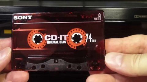 Аудиокассета-Слайдер SONY Slide Case. #audiocassette