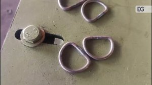 Станок для производства полуколец из проволоки, модель TJ834