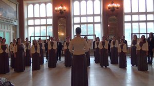 Хор ЛЭТИ на Витебском вокзале 2024 06 02 13:52:32 H 264