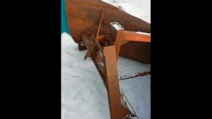 Самодельный Отвал(клин) на мтз