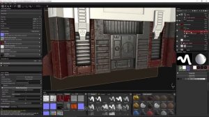 Substance Painter для новичков - Проект Sci fi контейнер: 06 Доработка текстур низа контейнера