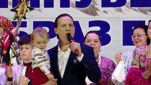 Сергей Петрищев "Мы- русские! Какой восторг!" (сл. и муз. Анны Куреляк) . С трансляции в ХХС-24