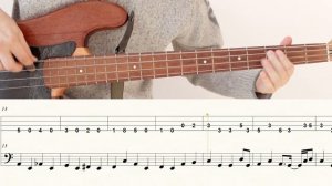 Человек и кошка(бас табы)