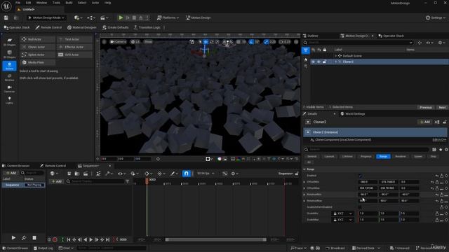 21 - Range. MOTION DESIGN Unreal Engine 5.4 with Raffi Bedross