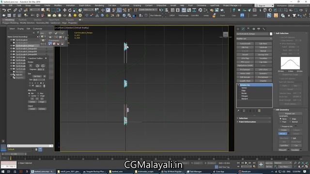 Barbed wire(Kambi veli) fence modeling 3ds max tutorial смотреть онлайн