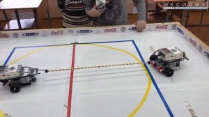 Перетягивание каната. Робототехника. Клуб робототехники "Аксиома" г. Гомель