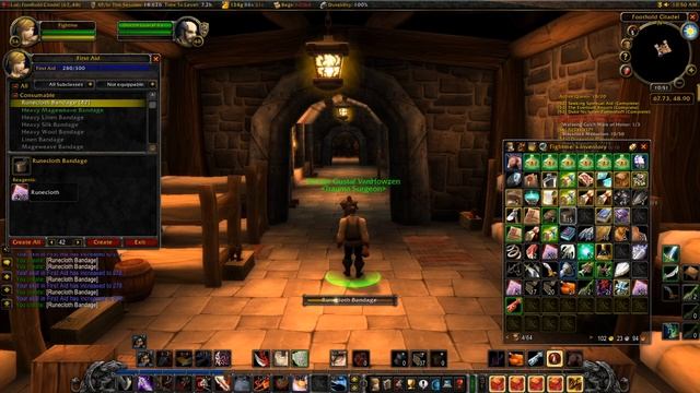 How to learn Runecloth Bandages - Classic WoW - (Also included Heavy Mageweave and Heavy Runecloth) смотреть онлайн