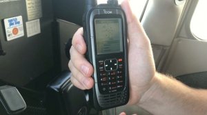 Icom A25 Aviation Radio - In-Flight PIREP