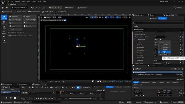 09 - Oscillate pulse and wiggle. MOTION DESIGN Unreal Engine 5.4 with Raffi Bedross