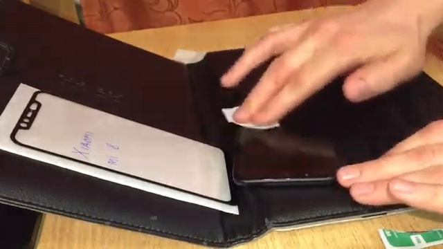 Наклейка стекла 5D Xiaomi mi 8 смотреть онлайн