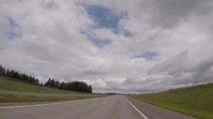 Belarus Minsk Vitebsk Highway / Bielorussie Autoroute Minsk Vitebsk, Gopro