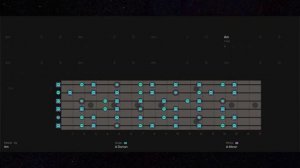 Six Blade Knife  Backing Track in Am