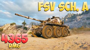 FSV Sch. A - 9 Фрагов 4.3K Урона - Хорошая игра! - Мир Танков