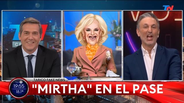 TARICO FAKE NEWS: “MIRTHA LEGRAND” en "Sólo una vuelta más" смотреть онлайн