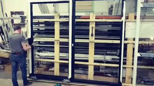 Параллельно-сдвижная, полуавтоматическая фурнитура GU.