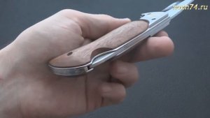 Нож Ахиллес (Накладки орех, ЭИ-107) - nozh74.ru