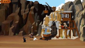 Лего Одинокий Рейнджер игра Спасти золото (Lego The Lone Ranger)