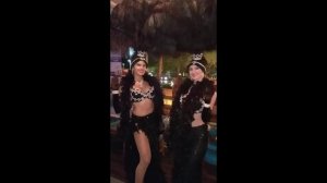 Las Vegas Showgirls In Black