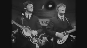 The Beatles (Битлз) выступление на ТВ шоу "Ready, Steady, Go!".  Лондон,  20.03.1964 г.