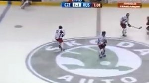 ЧМ по хоккею 2008, Квебек (Канада), Россия - Чехия, 1 период