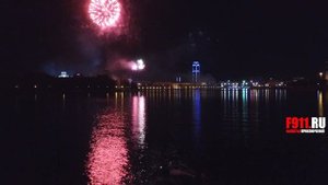 Салют на день города в Екатеринбурге 2015