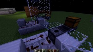 Простейий лифт для предметов. (Minecraft tutorial) №5