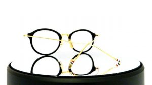 トムブラウン【THOM BROWNE. [TB-908 49size : 01(BLK-GLD)】ボズュー自由が丘