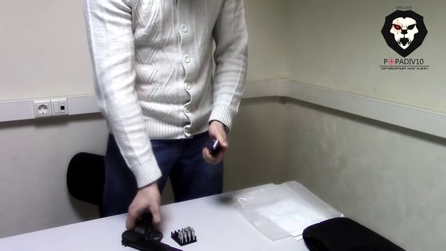 Охолощенный пистолет "Тульский Токарев" (Молот Армз) ТТ СХП