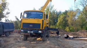 Автокран КС-55727-5 Машека. Обзор.