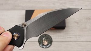 Нож WE Knife Ziffius, CPM 20CV, Titanium/Flamed Titanium. LIMITED EDITION