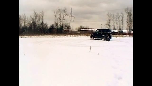 УАЗ Патриот тестируем на снежном поле UAZ Patriot snow test смотреть онлайн