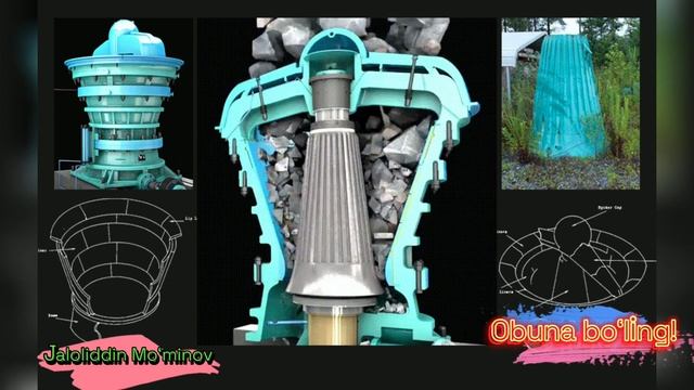 Konusli maydalagich | Конусная дробилка | Cone crusher #Jaloliddin смотреть онлайн