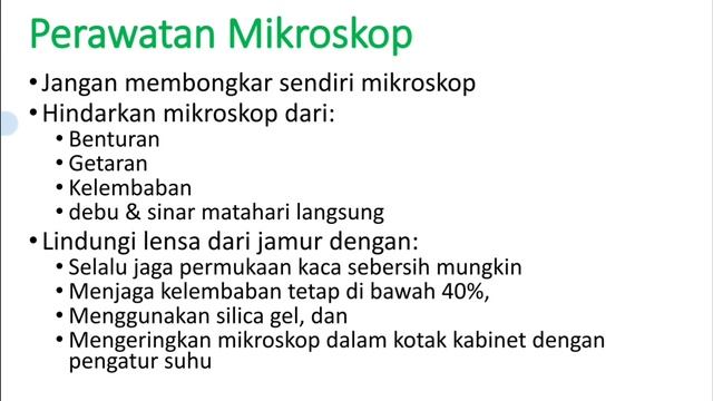 Penggunaan dan Perawatan Mikroskop смотреть онлайн