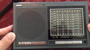Tecsun R-9700DX Daytime Shortwave & Medium Wave Band Scans