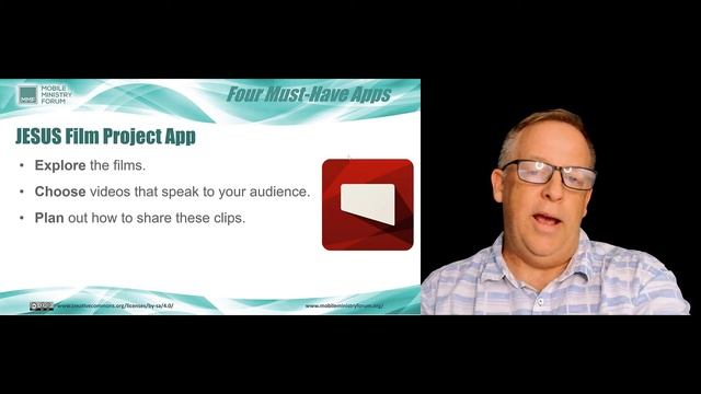 "Four Must-Have Apps" - Mobile Ministry #5 curriculum tutorial