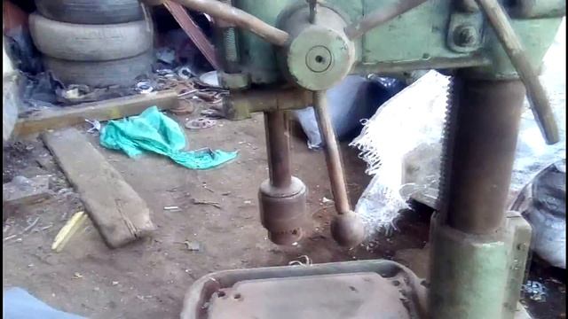 сверлильный станок НС 12 на металлоломе смотреть онлайн