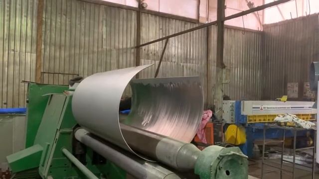 Вальцевание обечаек