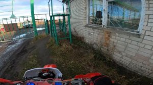 Эндуро,путь по заброшкам | Закрытие мотосезона | Котлас Эндуро |