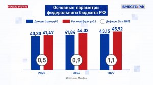 Проект федерального бюджета на 2025-27 годы. Анатолий Артамонов. Сказано в Сенате