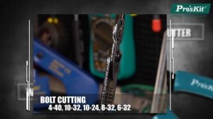 Pro'sKit CP-413G  Heavy Duty Wire Strippers/Crimpers(8.5")