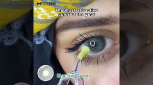 Mar Iris Green prescription contacts|MYEYEBB review