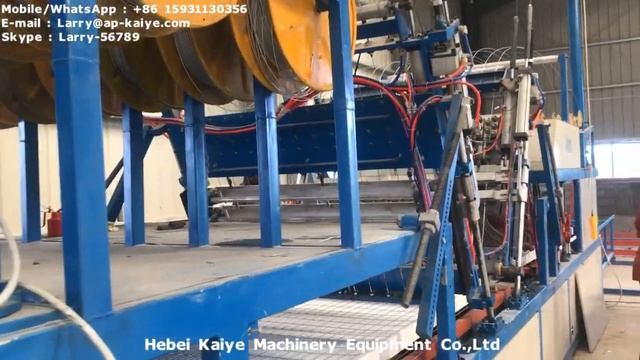 EPS 3D panel welding machine in Senegal Africa смотреть онлайн