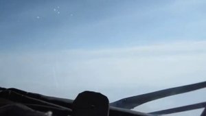 Включение противообледенительной системы (ПОС) на самолёте Ан-26.