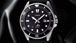 Часы наручные CASIO MDV106-1A, черные
