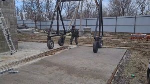 Козловой мобильный кран 1,5тнн своими руками 89956134447