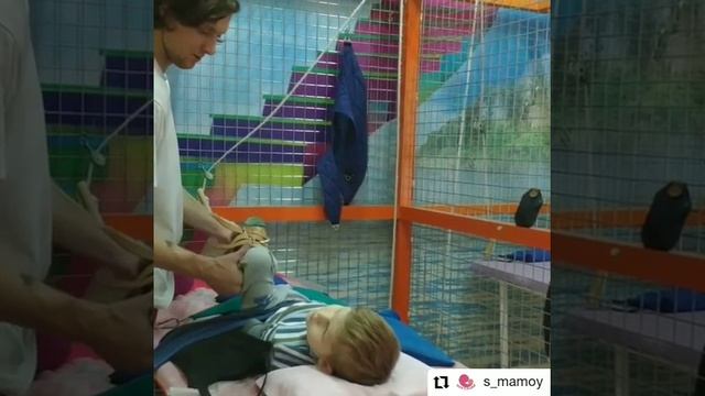 Реабилитация в УГУЛЬ (UGUL). Методика балансировки и вывешивания тела. Дети с ДЦП